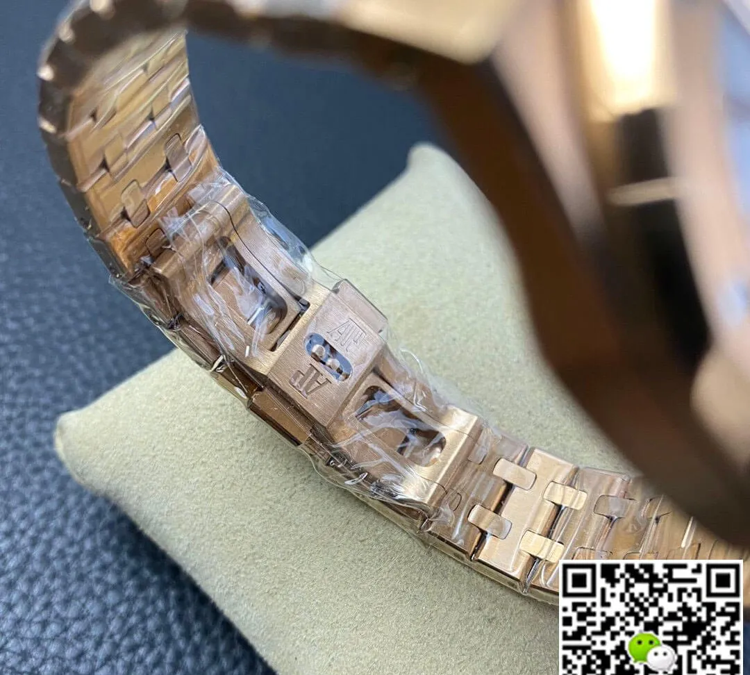 Audemars Piguet Royal Oak 15450OR.OO.1256OR.01 JF Factory 1:1 Best Edition Replica Watch White Dial